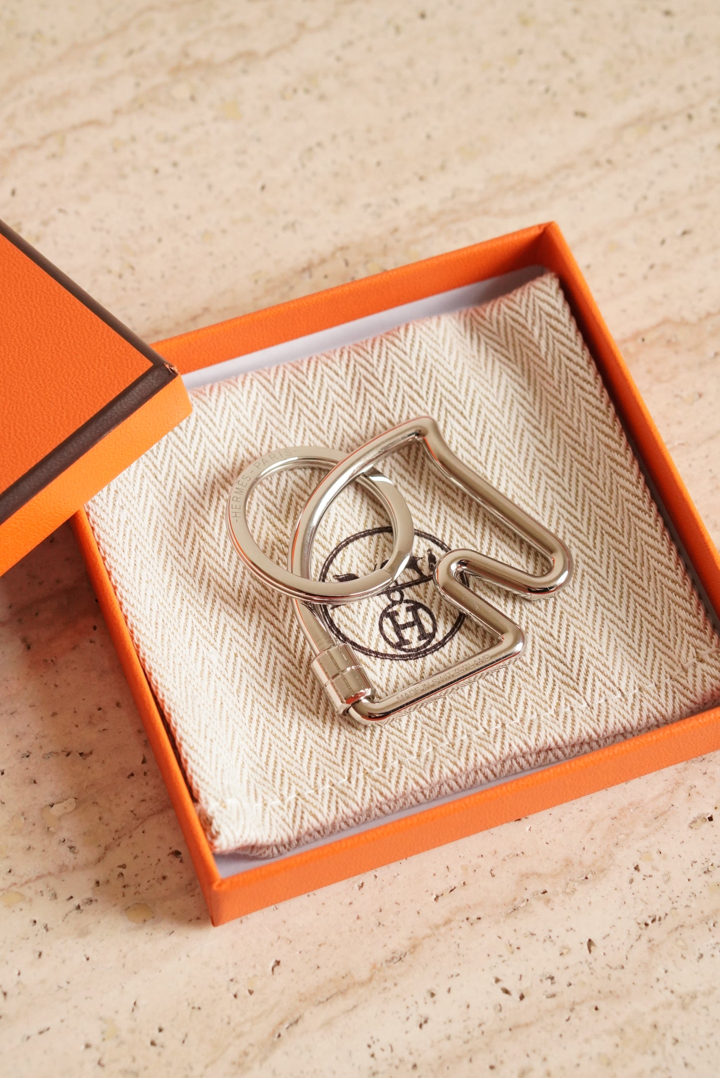 HERMÈS CHEVAL KEY RING