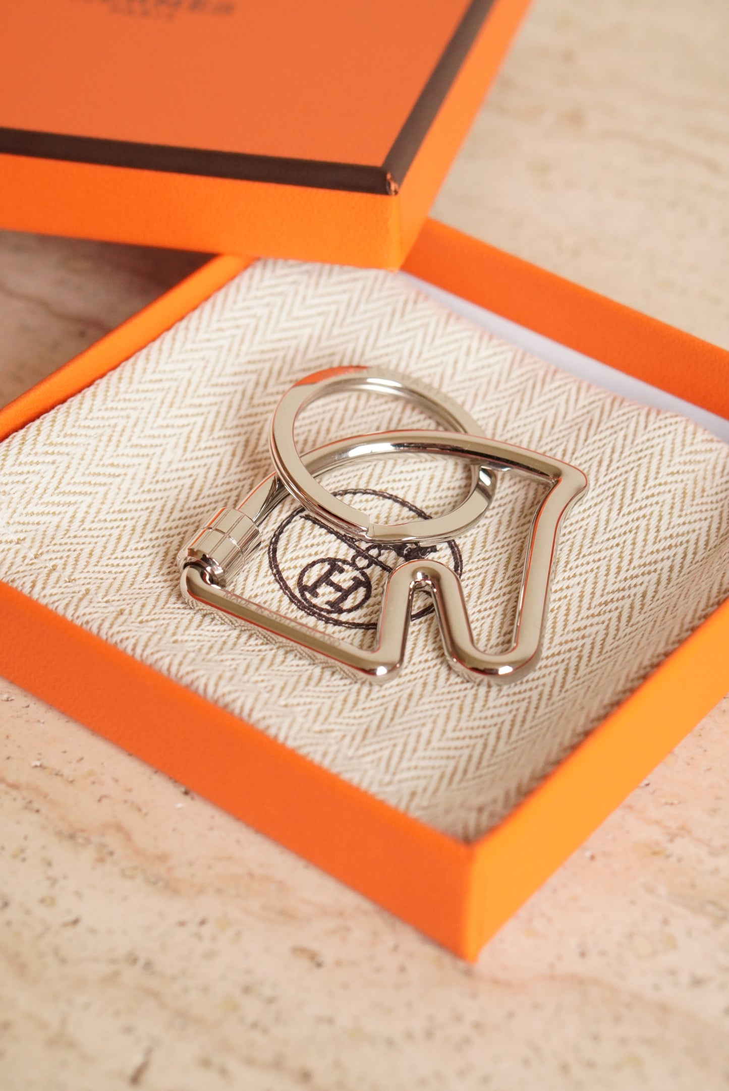 HERMÈS CHEVAL KEY RING