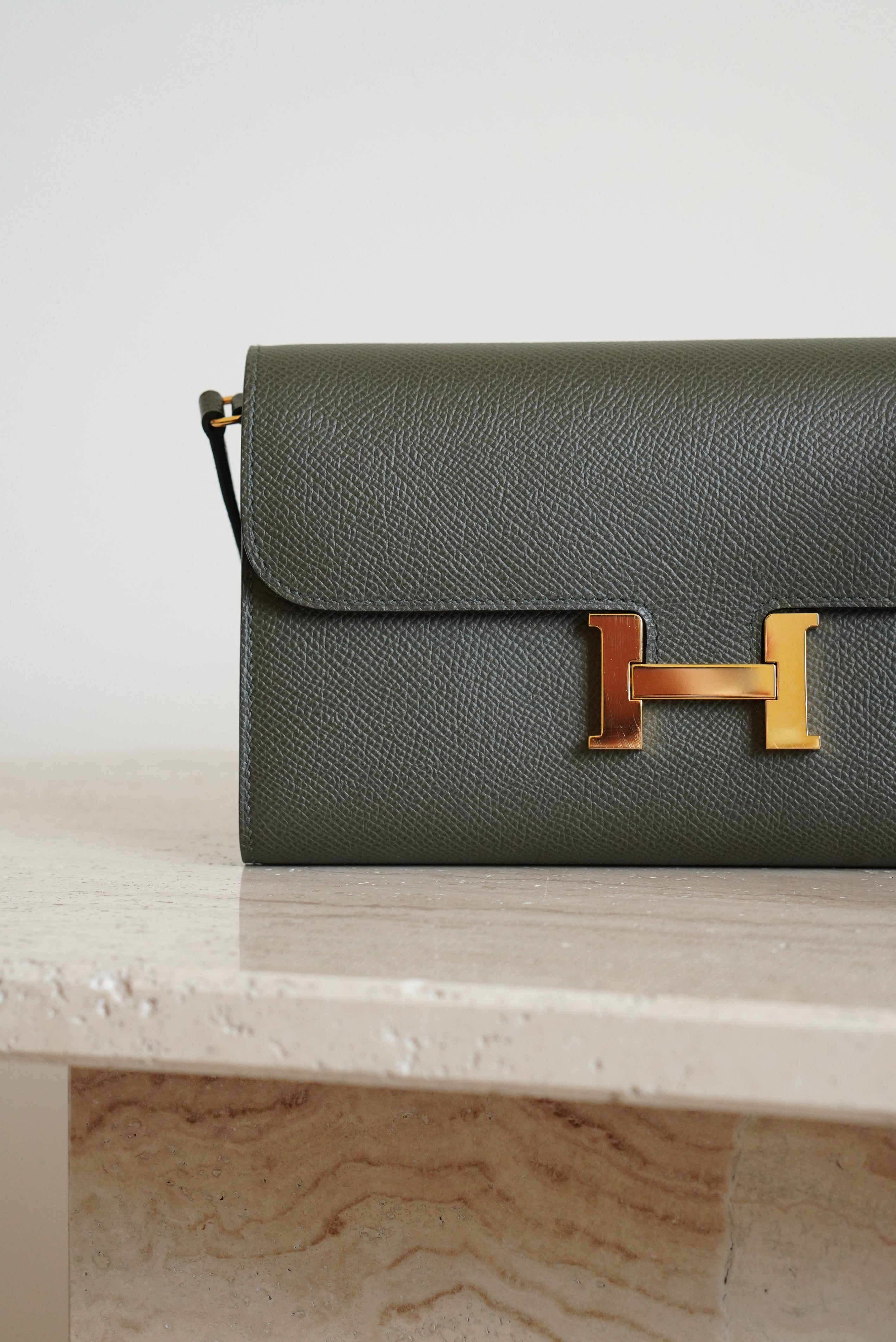 HERMÈS CONSTANCE TO GO | VERT DE GRIS