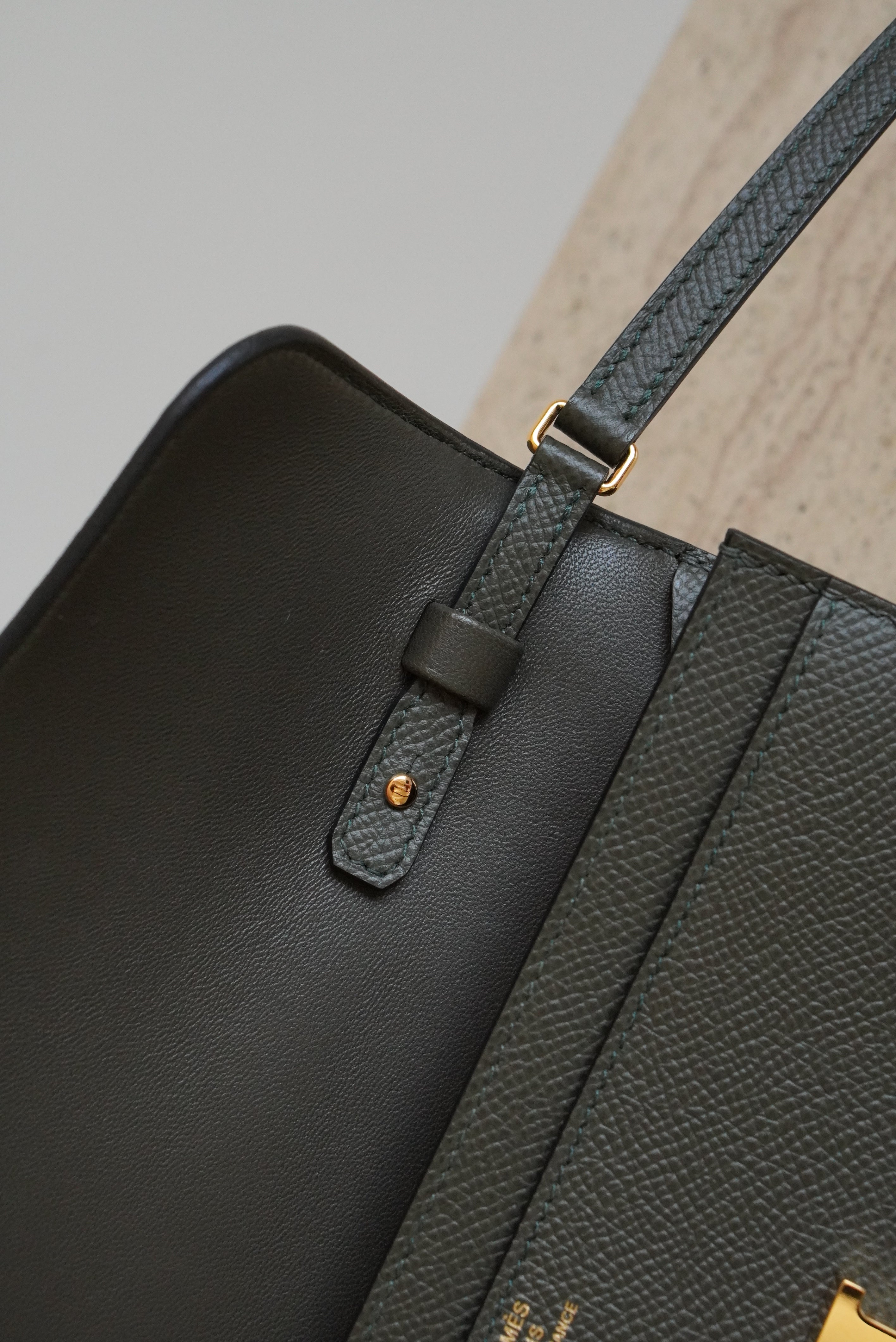 HERMÈS CONSTANCE TO GO | VERT DE GRIS
