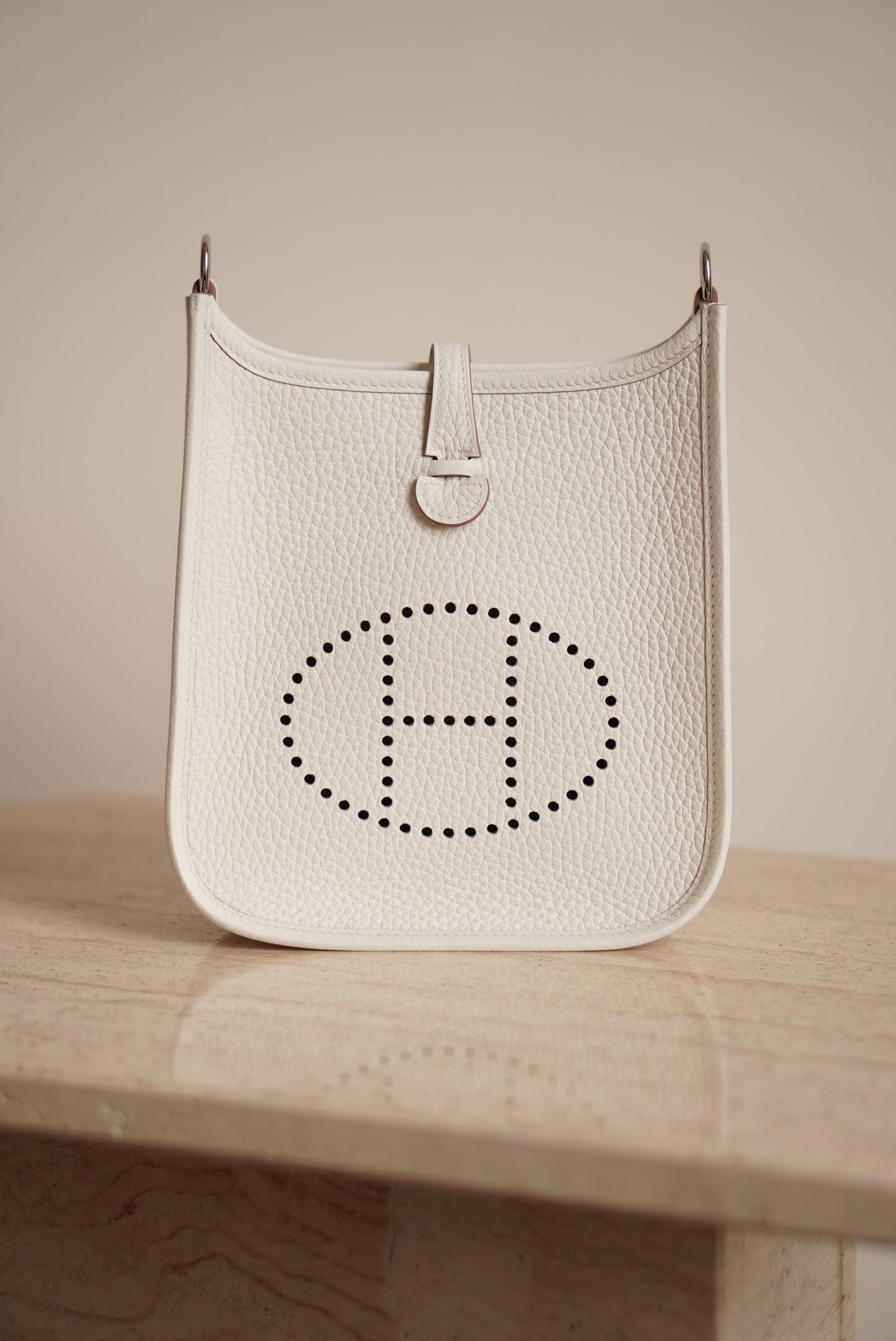 HERMÈS EVELYNE 16 AMAZONE | BLANC