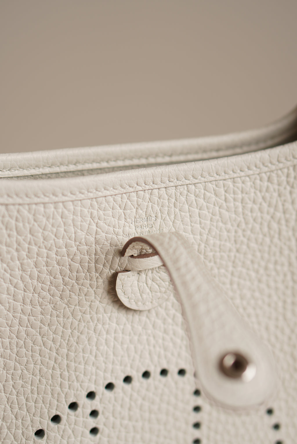 HERMÈS EVELYNE 16 AMAZONE | BLANC
