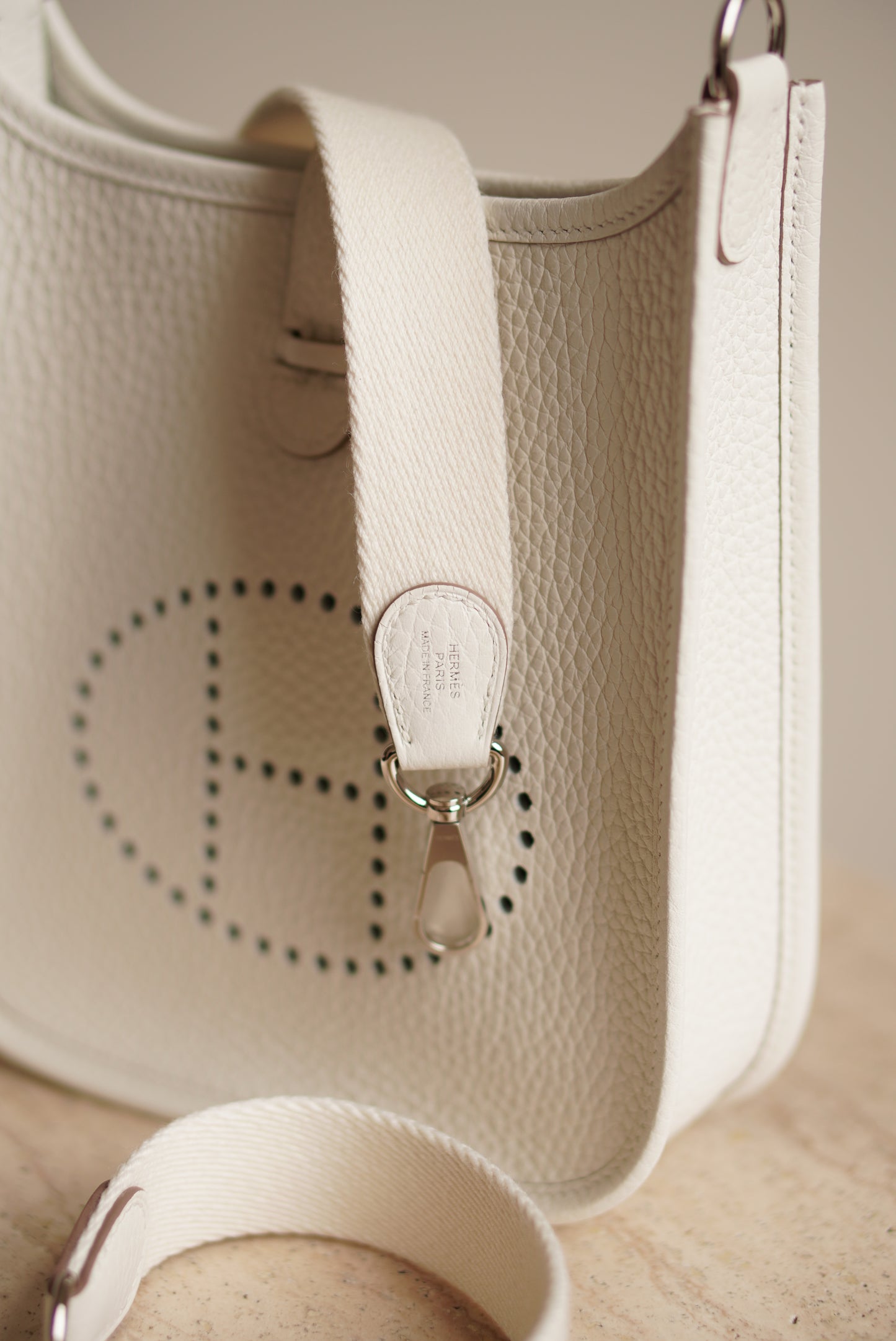 HERMÈS EVELYNE 16 AMAZONE | BLANC