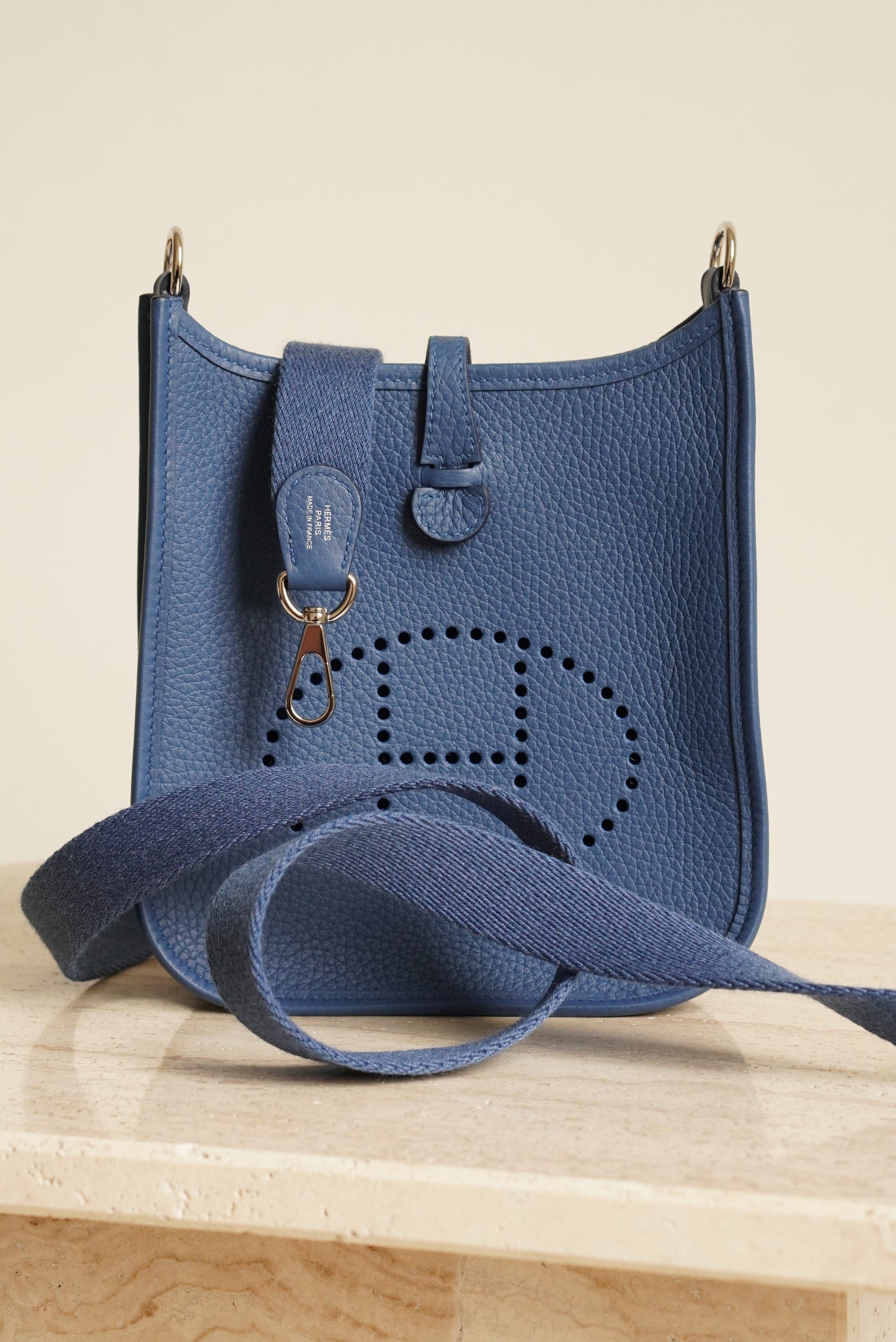 HERMÈS EVELYNE 16 AMAZONE | BLUE TIE