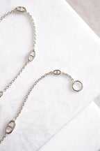 HERMÈS FARANDOLE LONG NECKLACE 120 | SILVER
