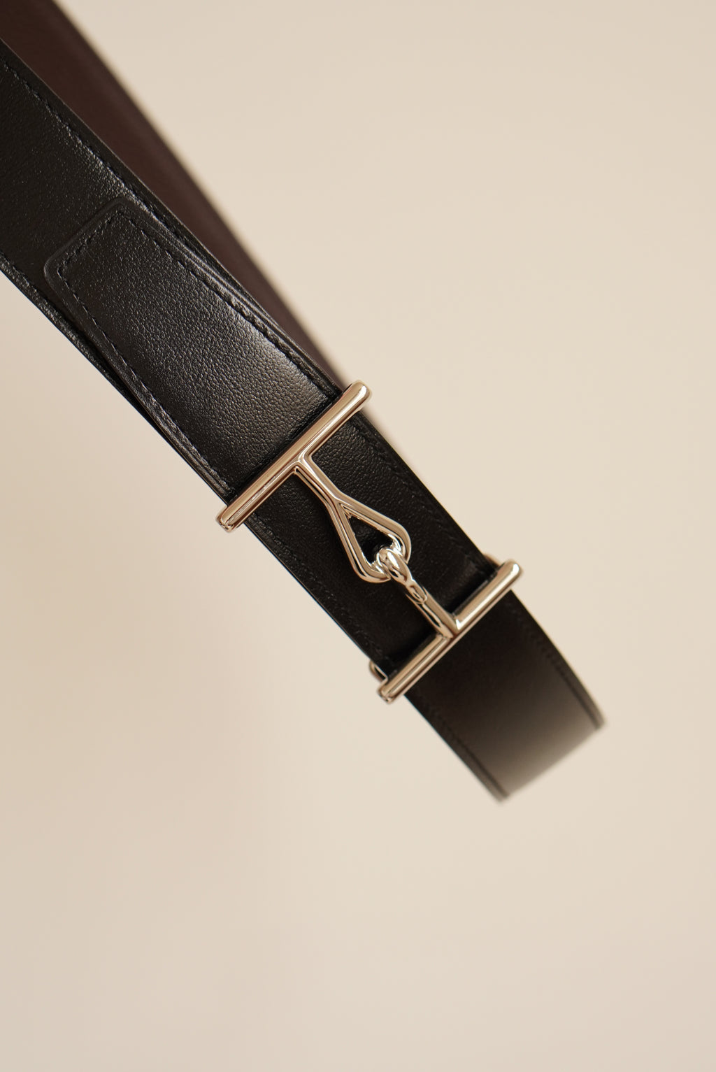 HERMÈS JUMBO BELT BUCKLE & REVERSIBLE LEATHER STRAP | NOIR & CHOCOLAT