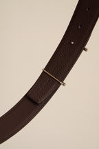 HERMÈS JUMBO BELT BUCKLE & REVERSIBLE LEATHER STRAP | NOIR & CHOCOLAT