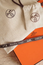 HERMÈS JUMBO BELT BUCKLE & REVERSIBLE LEATHER STRAP | NOIR & CHOCOLAT