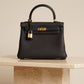 HERMÈS KELLY 25 RETOURNE TOGO | NOIR