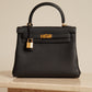HERMÈS KELLY 25 RETOURNE TOGO | NOIR