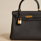 HERMÈS KELLY 25 RETOURNE TOGO | NOIR