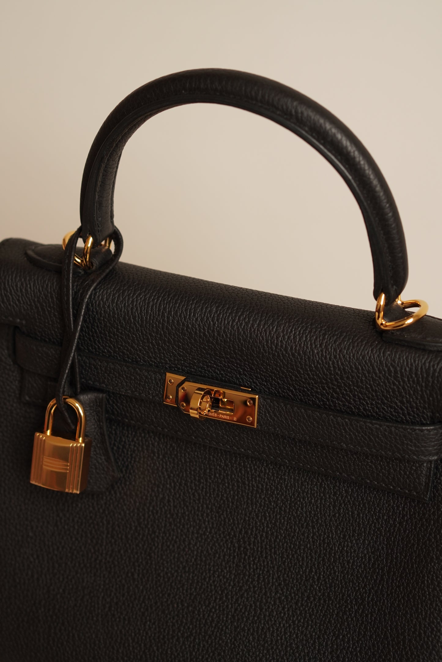 HERMÈS KELLY 25 RETOURNE TOGO | NOIR