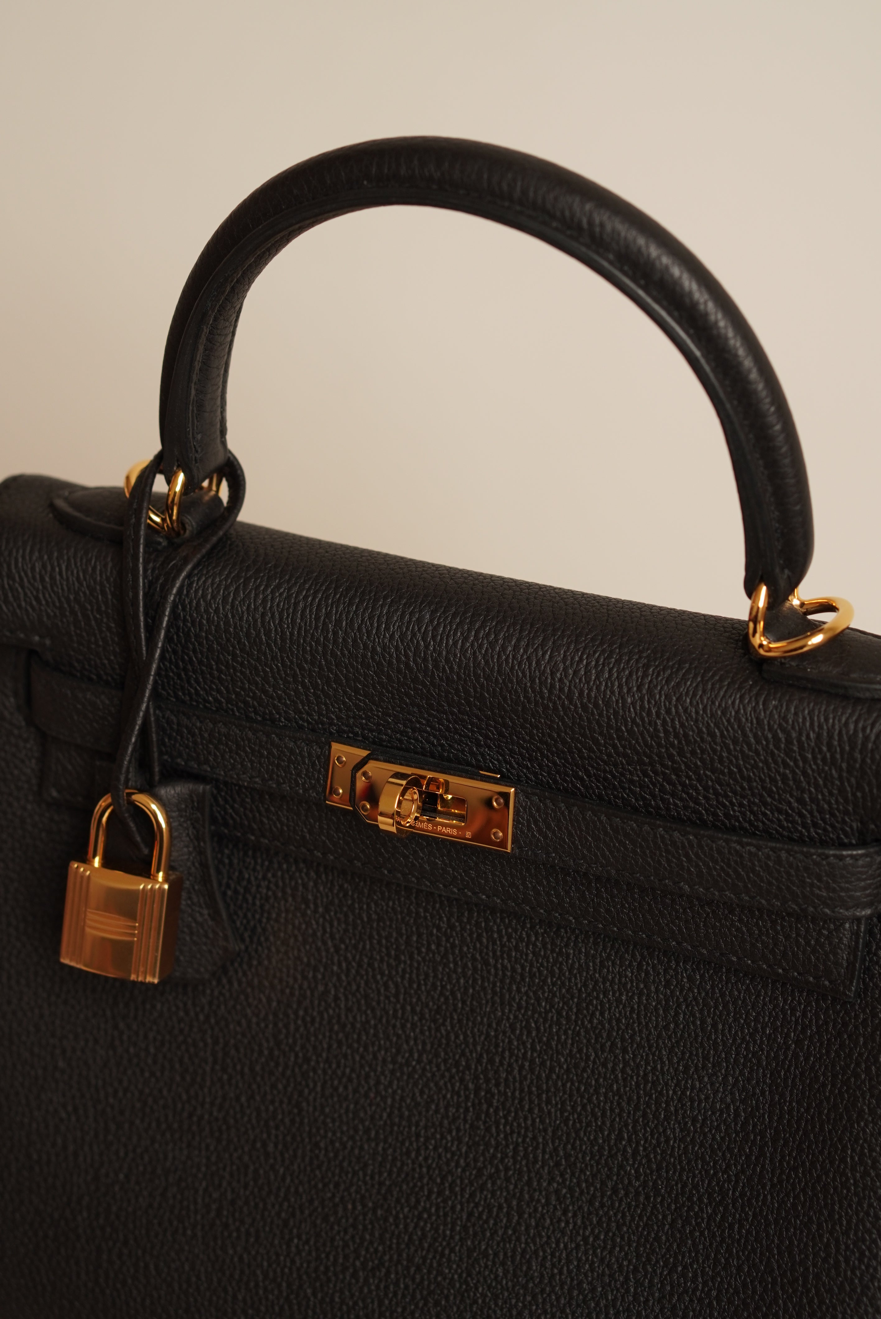 HERMÈS KELLY 25 RETOURNE TOGO | NOIR