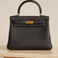 HERMÈS KELLY 25 RETOURNE TOGO | NOIR