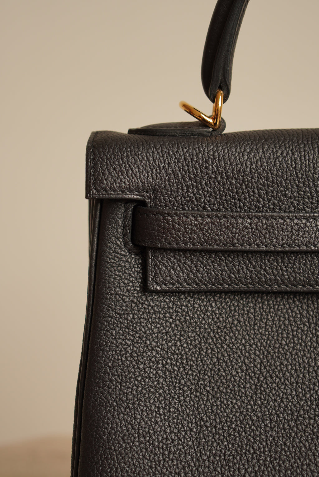 HERMÈS KELLY 25 RETOURNE TOGO | NOIR