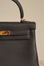 HERMÈS KELLY 25 RETOURNE TOGO | NOIR