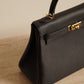 HERMÈS KELLY 25 RETOURNE TOGO | NOIR