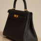 HERMÈS KELLY 25 RETOURNE TOGO | NOIR