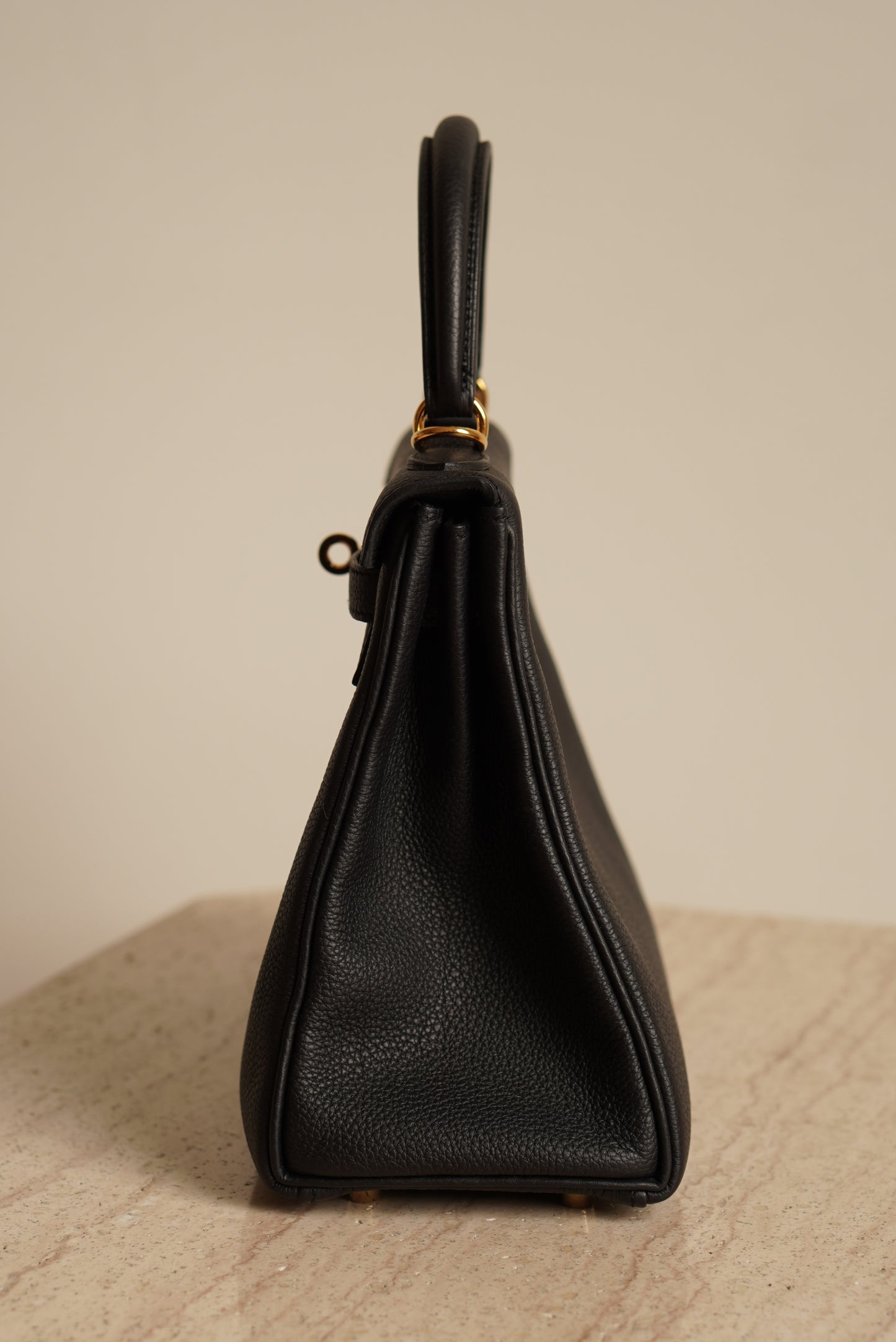 HERMÈS KELLY 25 RETOURNE TOGO | NOIR