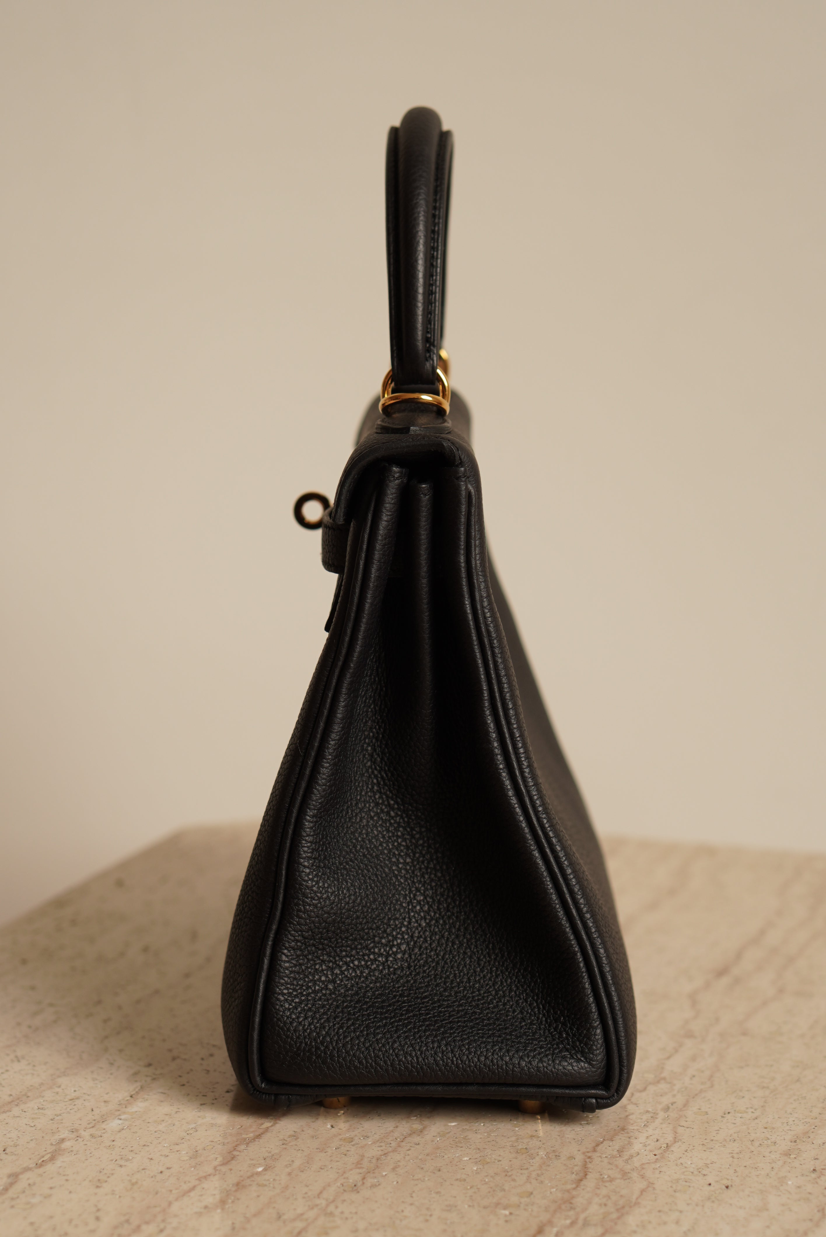 HERMÈS KELLY 25 RETOURNE TOGO | NOIR