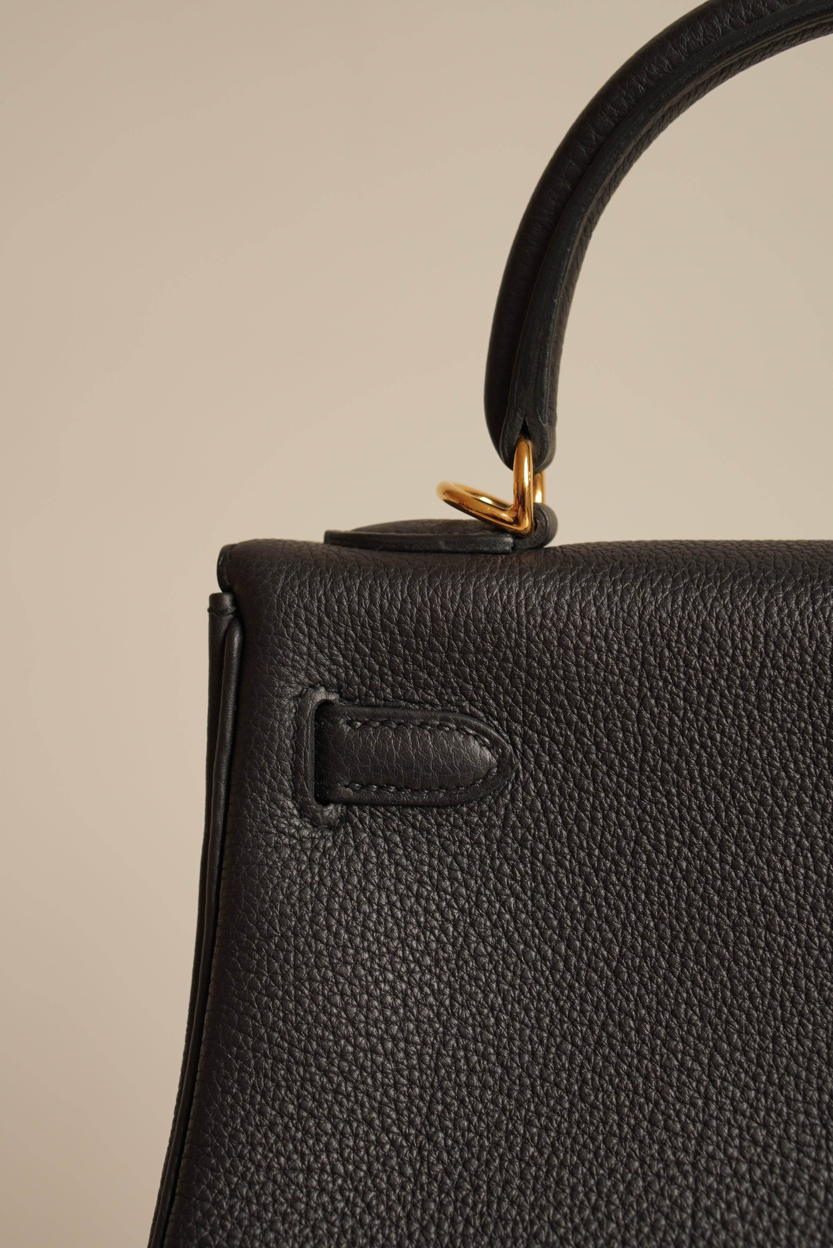 HERMÈS KELLY 25 RETOURNE TOGO | NOIR