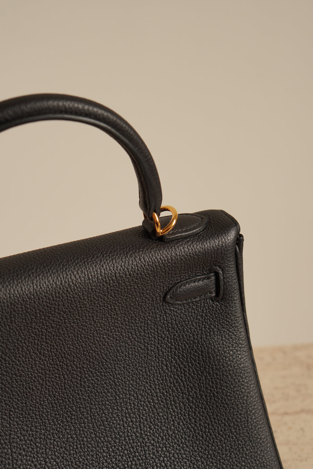 HERMÈS KELLY 25 RETOURNE TOGO | NOIR