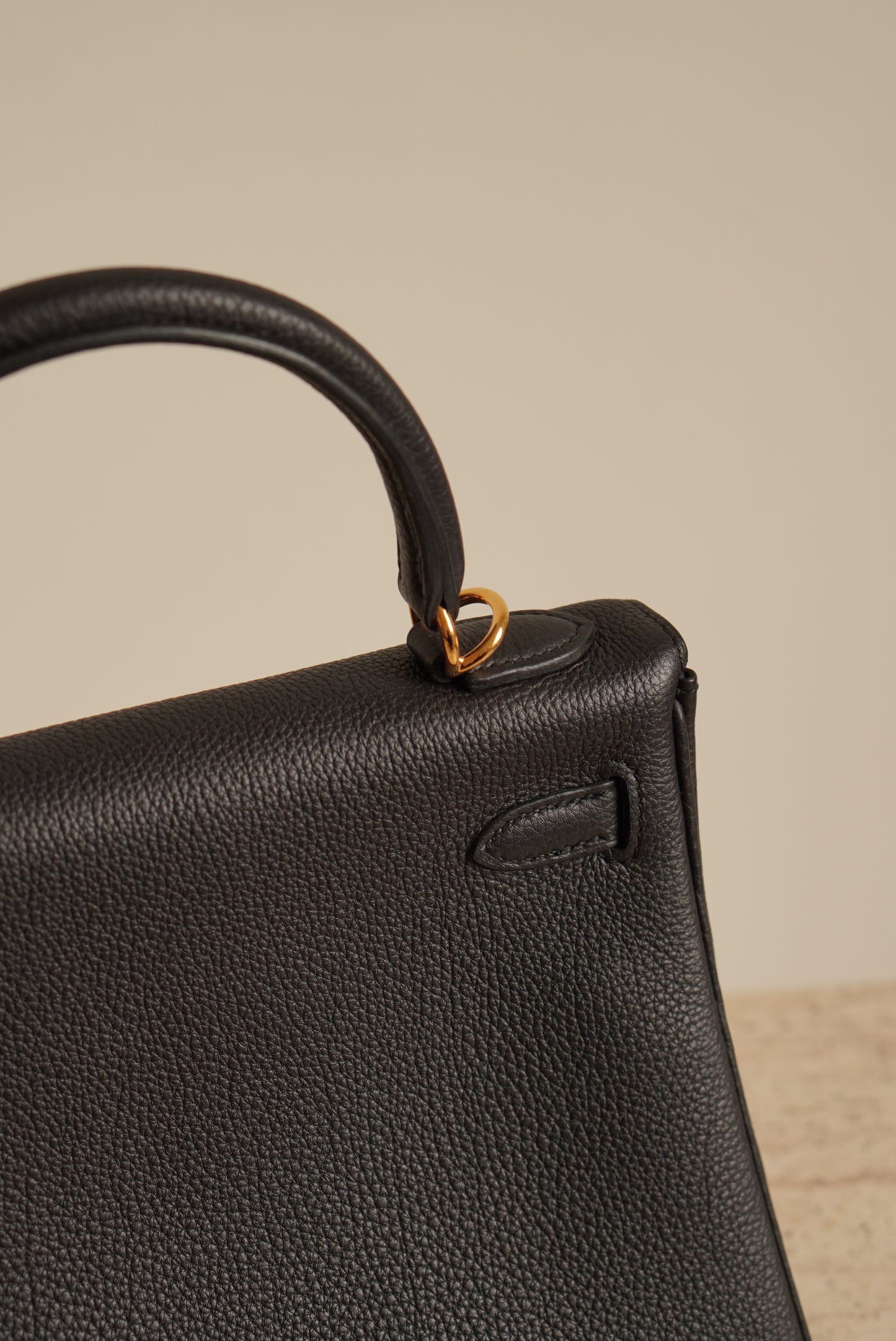 HERMÈS KELLY 25 RETOURNE TOGO | NOIR