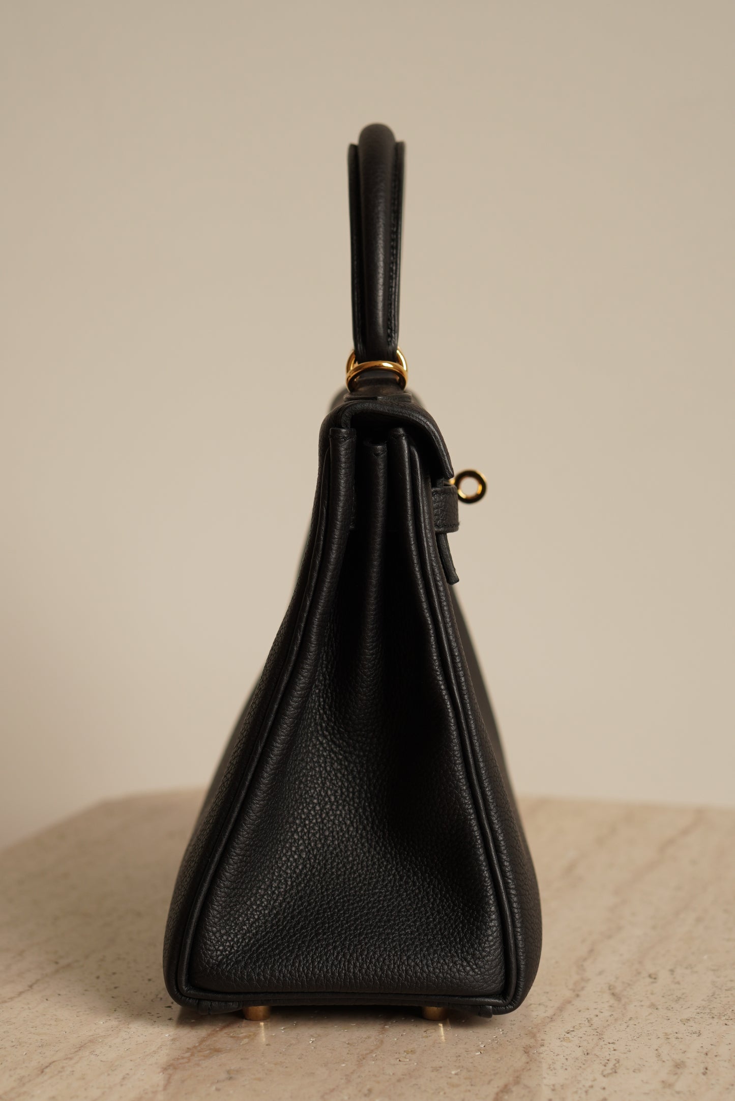 HERMÈS KELLY 25 RETOURNE TOGO | NOIR