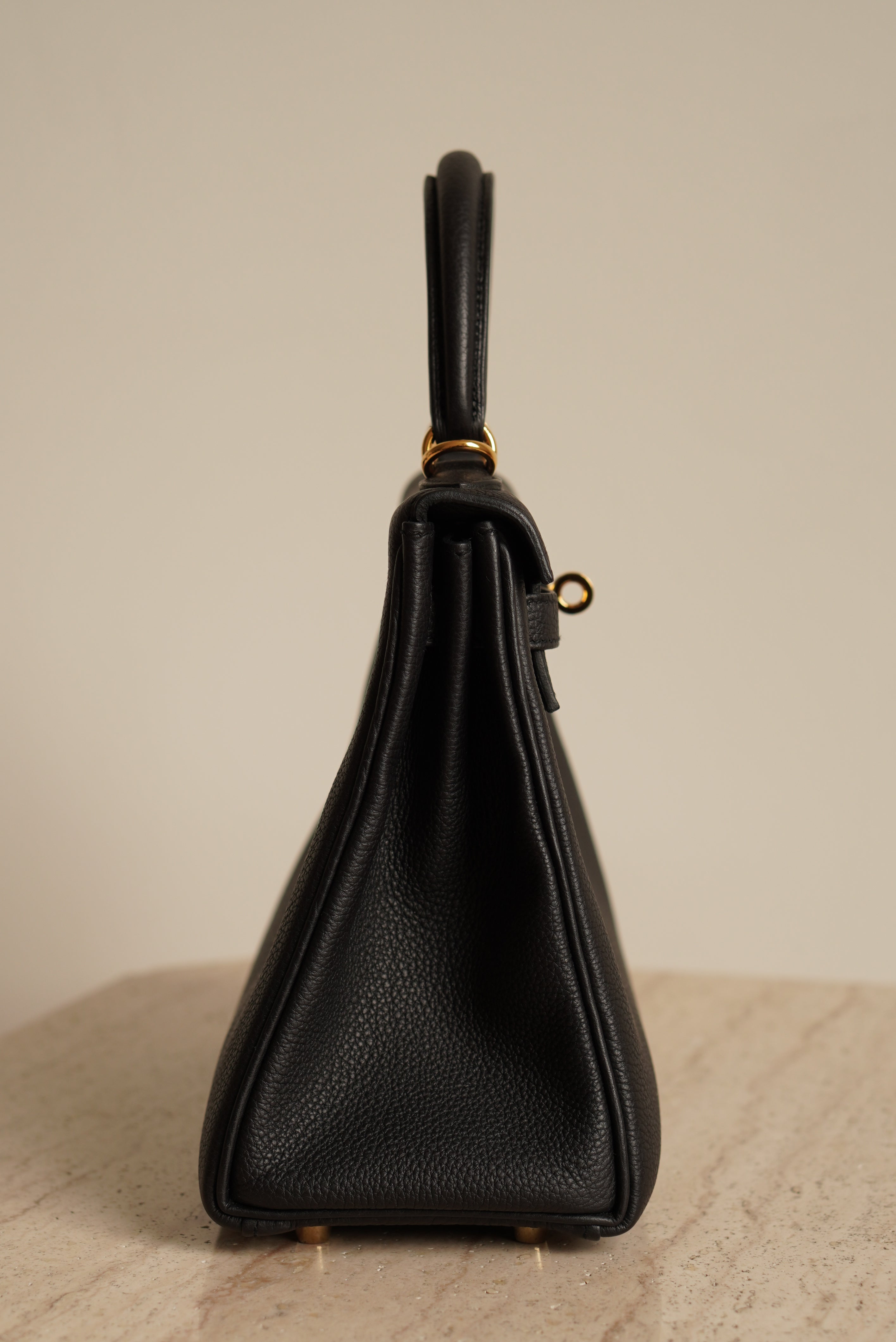 HERMÈS KELLY 25 RETOURNE TOGO | NOIR