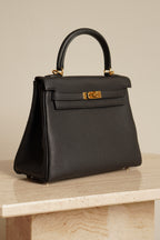 HERMÈS KELLY 25 RETOURNE TOGO | NOIR