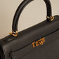 HERMÈS KELLY 25 RETOURNE TOGO | NOIR