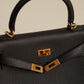 HERMÈS KELLY 25 RETOURNE TOGO | NOIR