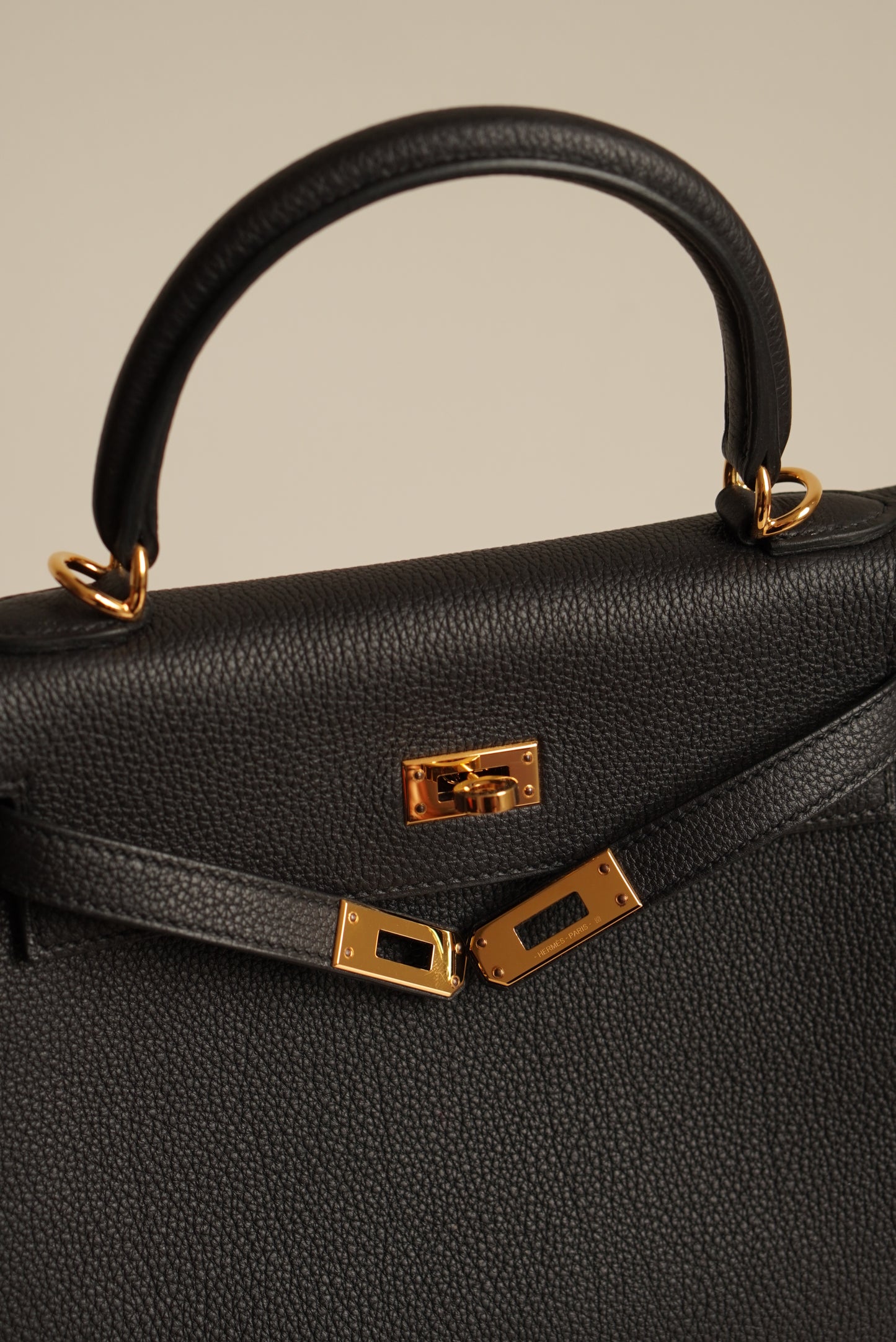 HERMÈS KELLY 25 RETOURNE TOGO | NOIR