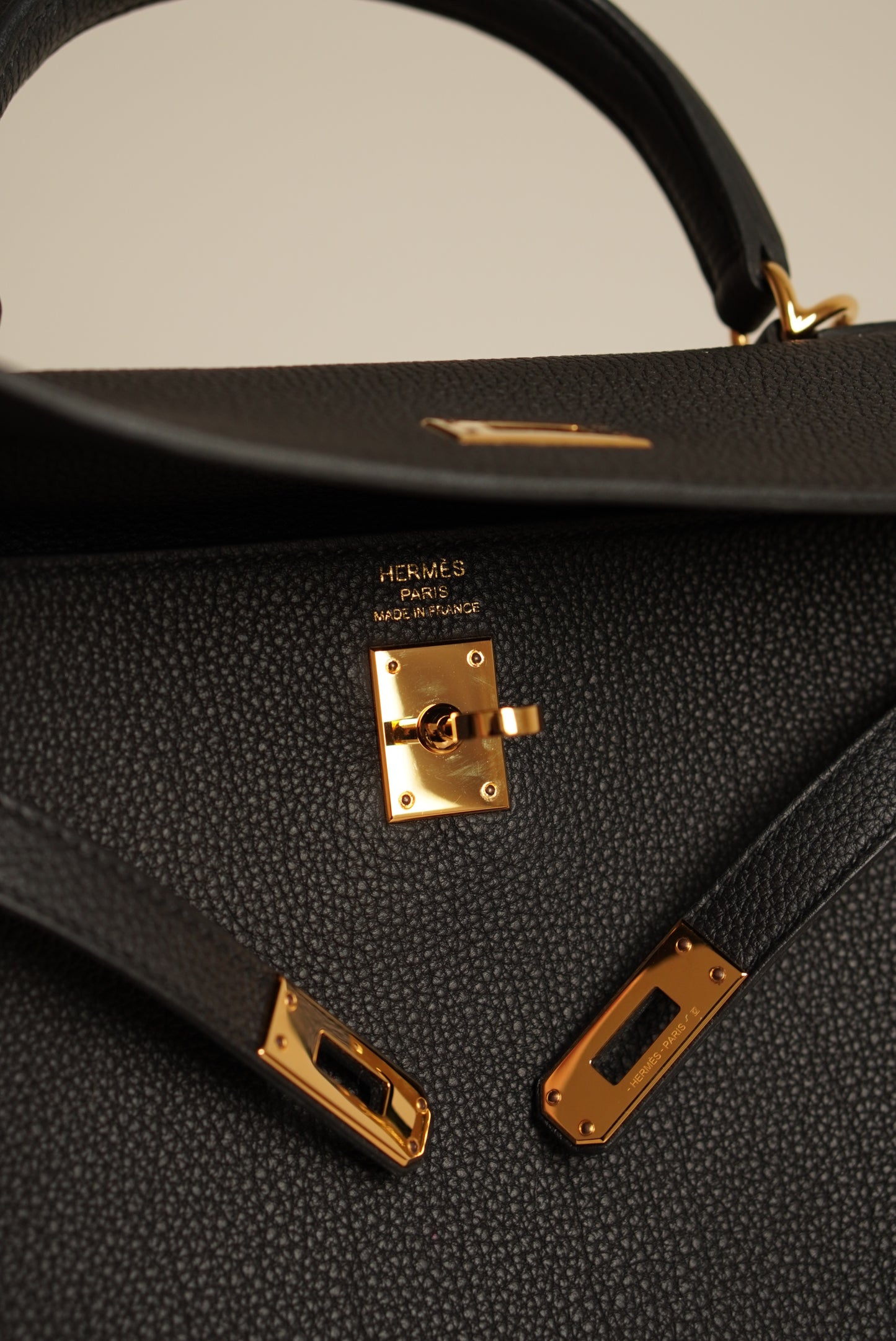HERMÈS KELLY 25 RETOURNE TOGO | NOIR