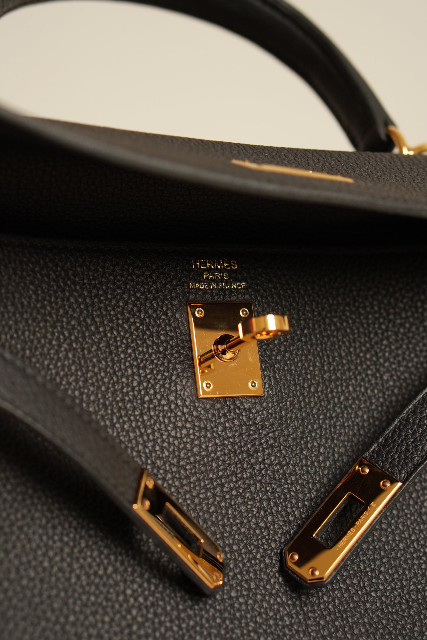 HERMÈS KELLY 25 RETOURNE TOGO | NOIR