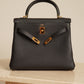 HERMÈS KELLY 25 RETOURNE TOGO | NOIR