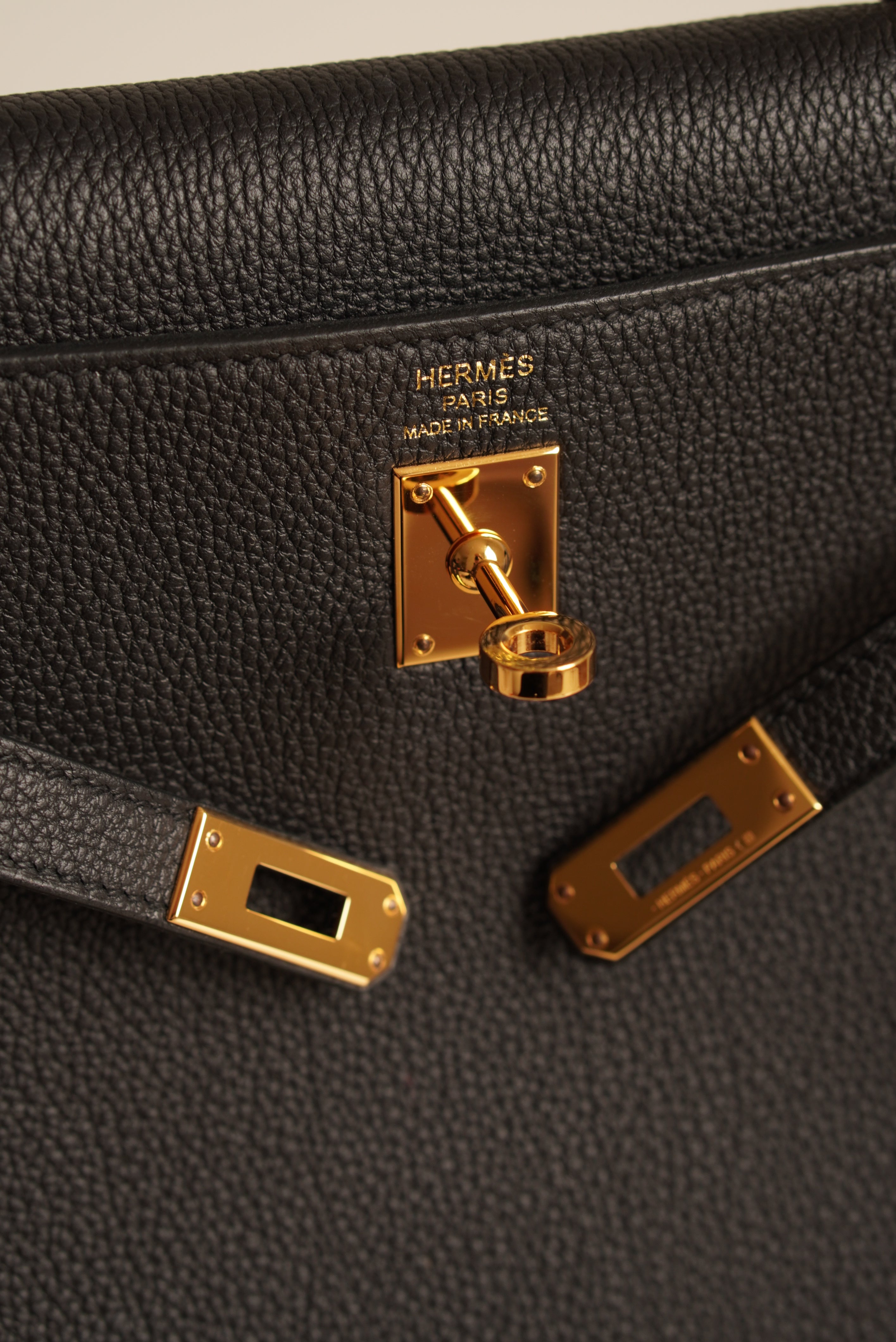 HERMÈS KELLY 25 RETOURNE TOGO | NOIR