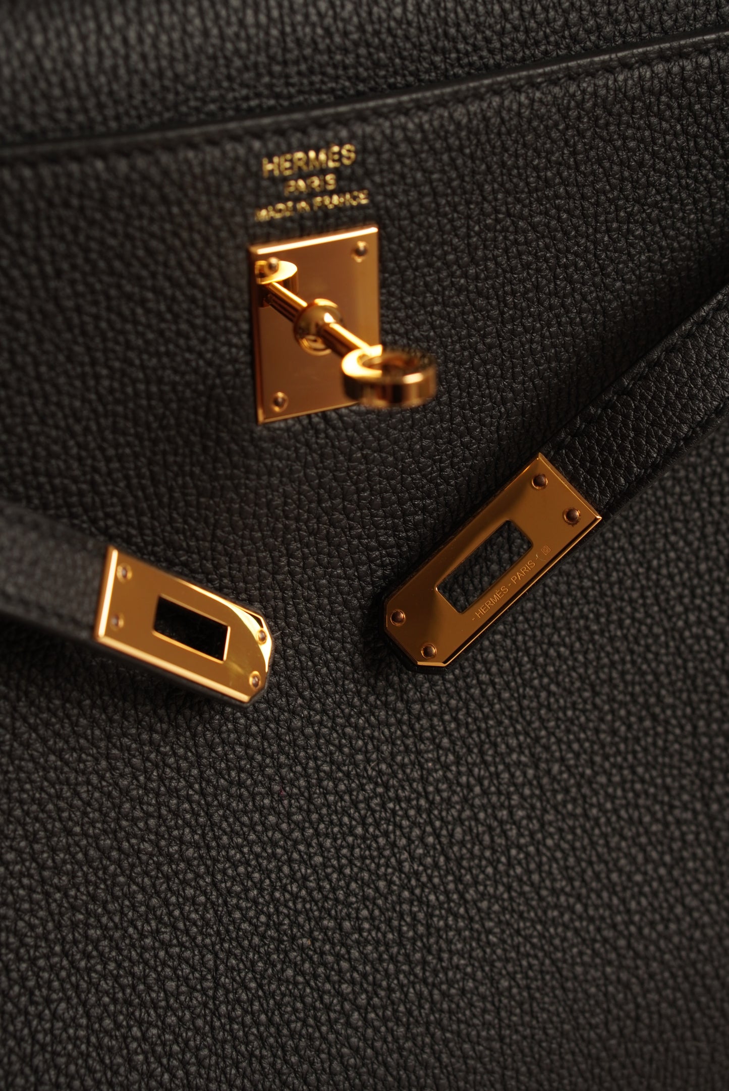 HERMÈS KELLY 25 RETOURNE TOGO | NOIR