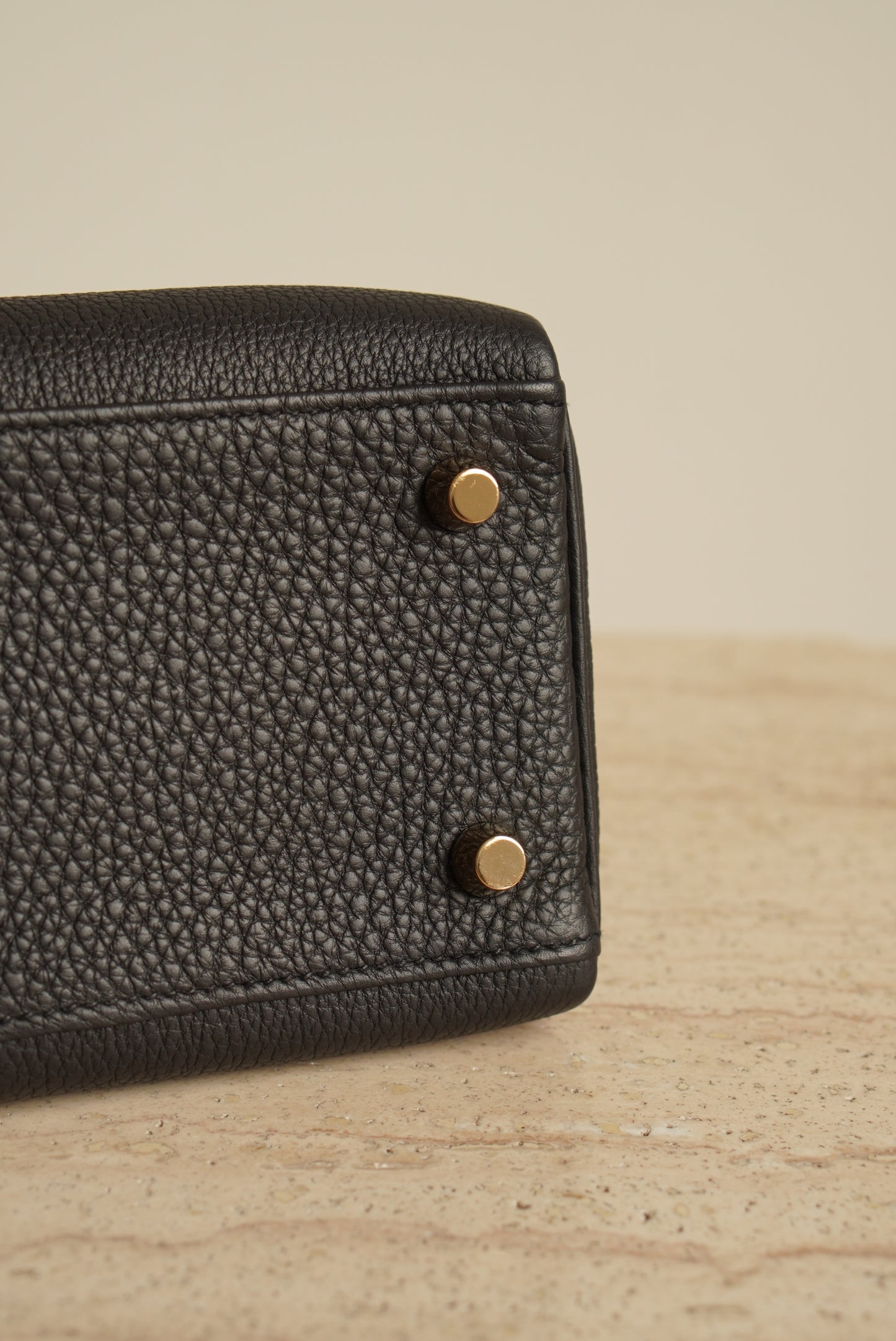 HERMÈS KELLY 25 RETOURNE TOGO | NOIR