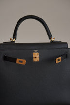 HERMÈS KELLY 25 SELLIER EPSOM | NOIR