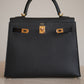 HERMÈS KELLY SELLIER 25 EPSOM | NOIR