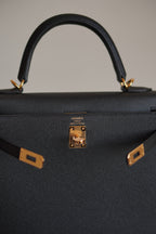 HERMÈS KELLY 25 SELLIER EPSOM | NOIR