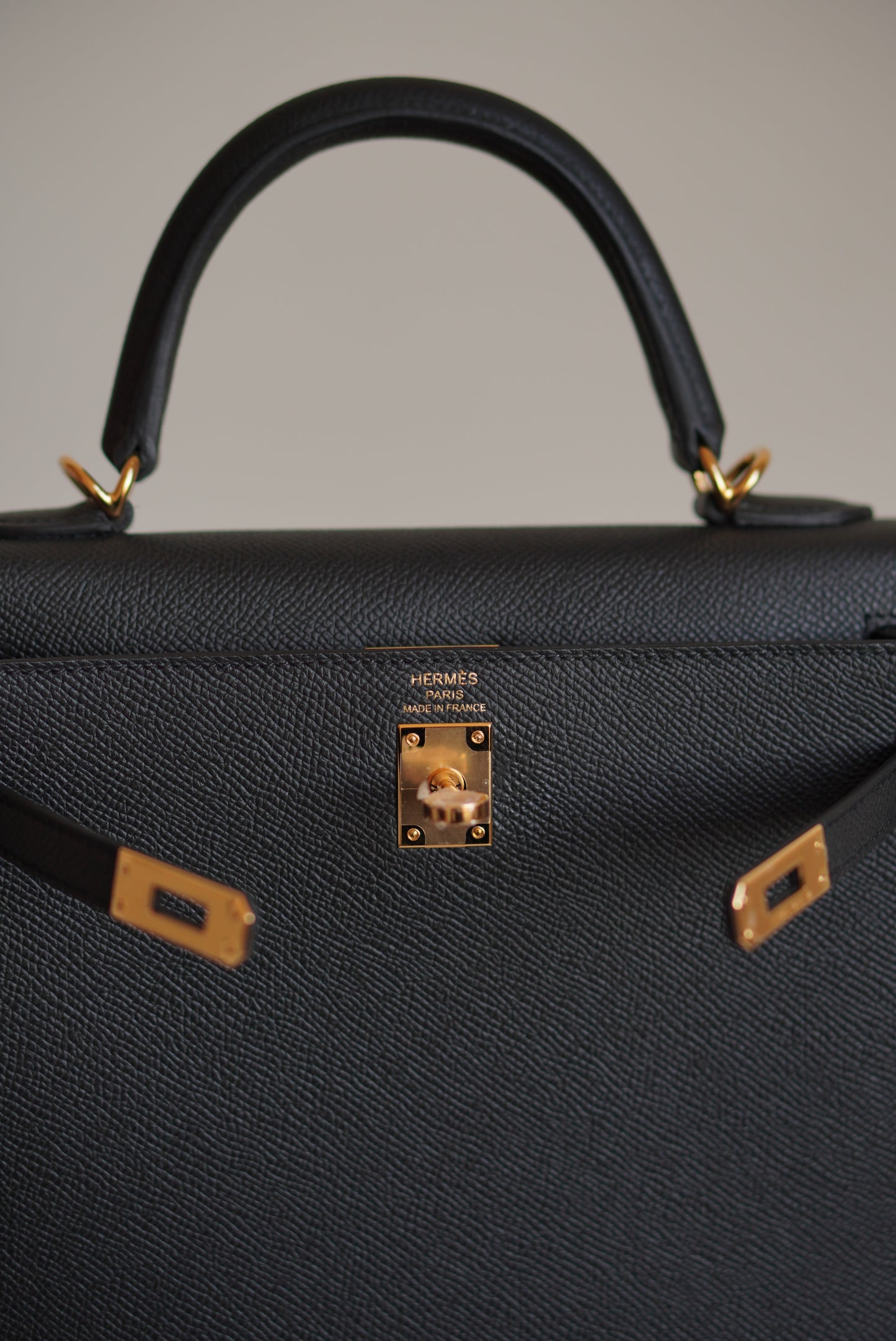 HERMÈS KELLY SELLIER 25 EPSOM | NOIR
