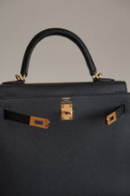 HERMÈS KELLY 25 SELLIER EPSOM | NOIR