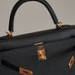 HERMÈS KELLY SELLIER 25 EPSOM | NOIR