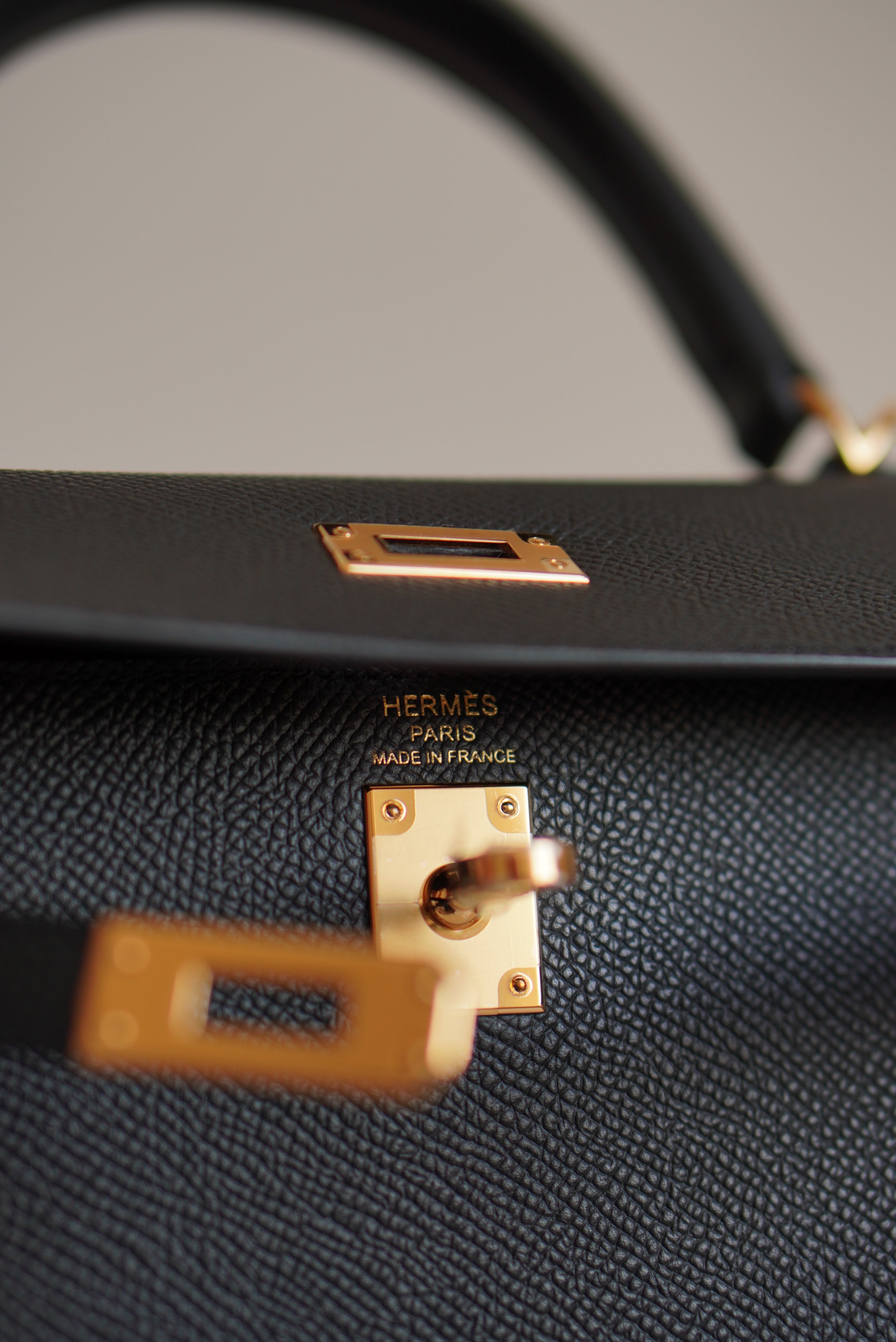 HERMÈS KELLY 25 SELLIER EPSOM | NOIR