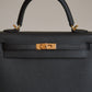 HERMÈS KELLY SELLIER 25 EPSOM | NOIR