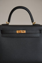 HERMÈS KELLY 25 SELLIER EPSOM | NOIR