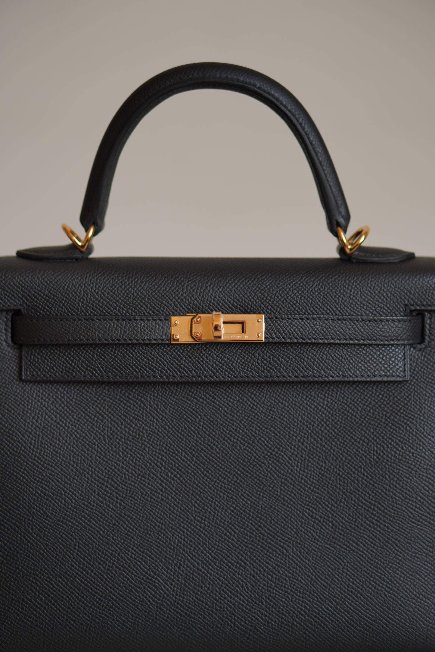 HERMÈS KELLY SELLIER 25 EPSOM | NOIR