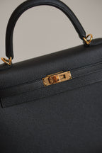 HERMÈS KELLY 25 SELLIER EPSOM | NOIR